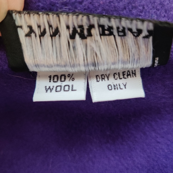 Lynn Murray Vintage Purple Patched Wool Jacket - Picture 5 of 10